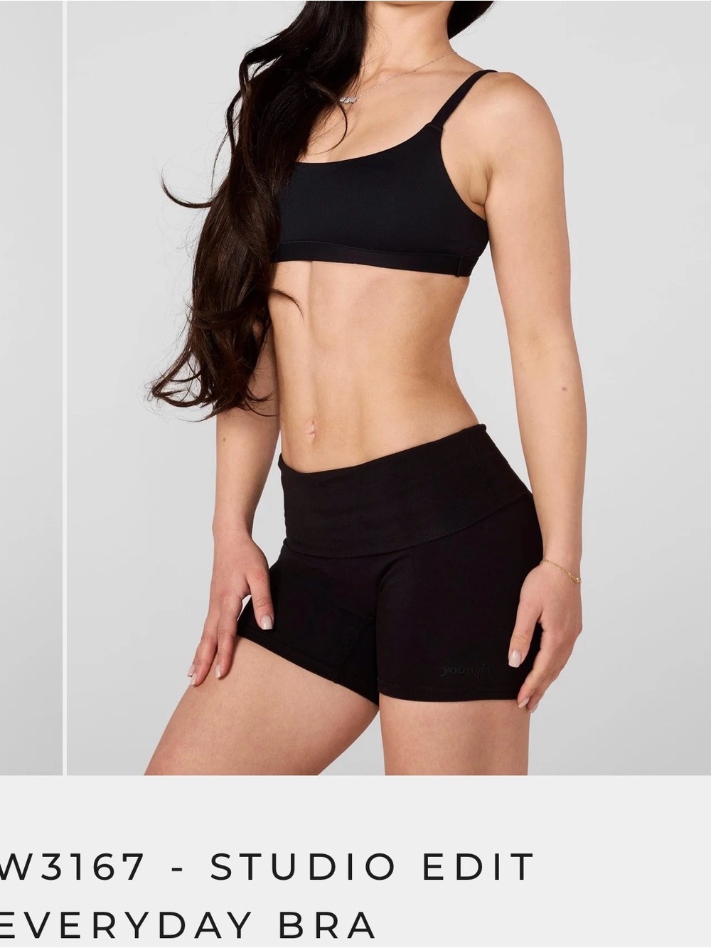 YoungLA Black Studio Edit Everyday Bra Medium